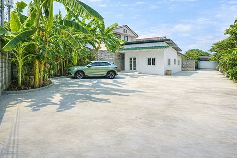บ้านชั้นเดียว 100 ตร.ว. 300 ตร.ม. MRTศูนย์ราชการนนทบุรี 900 ม.รัตนาธิเบศร์ ตลาดสนามบินน้ำ 800 ม. เรวดี บ้านโปร่งโล่ง ฟังก์ชัน 2นอน