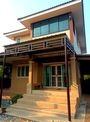 บ้านเดี่ยว นนทบุรี : 🔥ขาย บ้านสวนสวย หมู่บ้านรติรัตน์ 3 Ratirat 3 ลาดปลาดุก-คลองตาชม ใกล้รถไฟฟ้าสายสีม่วง สถานีคลองบางไผ่