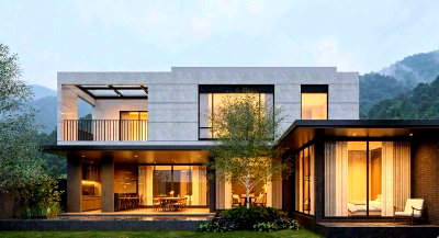 Houses for sale Muang Chiang Mai Chiang Mai : Large house with private swimming pool, Modern Contemporary style, elegant and spacious, near the airport.   #C8MG100736