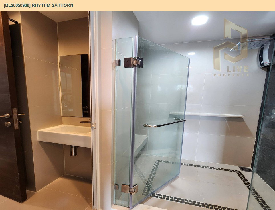 รูป DL26050906 ให้เช่าคอนโด ริธึ่ม สาทร (Rhythm Sathorn) ใกล้ BTS สะพานตากสิน พร้อมเข้าอยู่ โทรด่วน 0638692663 LineID @952jdxxk - รูปที่ 5/5