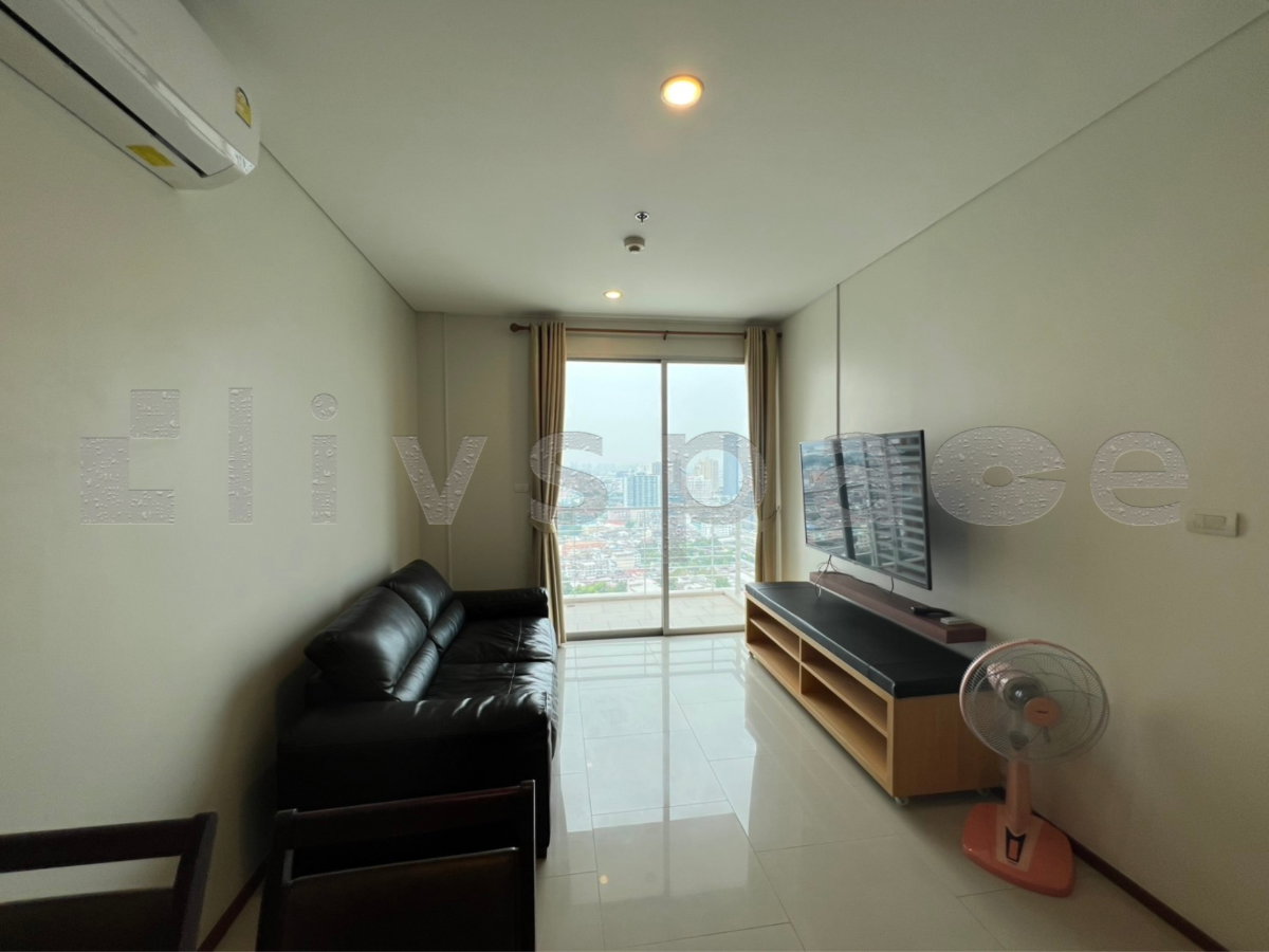 รูป ▚ LJ159ツ ให้เช่า: Villa Sathorn ✨ 1BR 54 ตร.ม. ชั้นสูงทิศเหนือ เปลี่ยนเฟอร์นิเจอร์ใหม่พร้อมอยู่ - รูปที่ 3/7