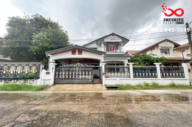 ขายบ้านเดี่ยว : ขายบ้านเดี่ยว 2 ชั้น 78 ตร.ว. ถนนสุขาภิบาล 5 หมู่บ้านชัยพฤกษ์ รามอินทรา-วัชรพล