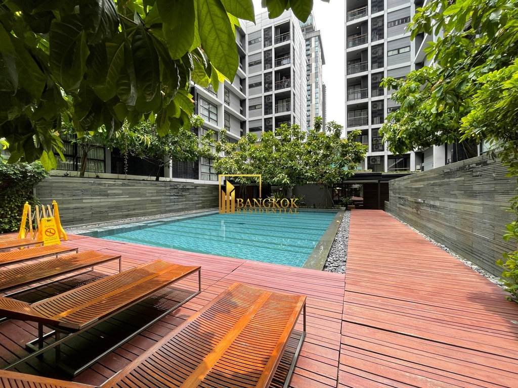 รูป Mode Sukhumvit 61 | Modern 1 Bed Condo For Rent in Ekkamai - BR60796CD - รูปที่ 15/21