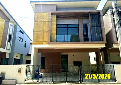 บ้านเดี่ยว เซ็นทรัล พลาซ่า เวสต์เกต : บ้านเดี่ยว 35.5 ตร.วา เอสเกต พรีเมี่ยม กาญจนาภิเษก (ซอยกันตนา) บางใหญ่ นนทบุรี 4M
