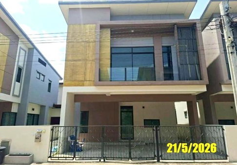 บ้านเดี่ยว 35.5 ตร.วา เอสเกต พรีเมี่ยม กาญจนาภิเษก (ซอยกันตนา) บางใหญ่ นนทบุรี 4M