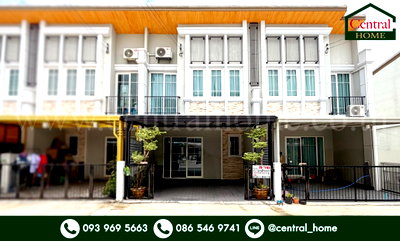ขายทาวน์โฮม : ทาวน์โฮม โกลเด้น ทาวน์ รามอินทรา – วงแหวน บ้านสวย ราคาถูก พร้อมอยู่ ทำเลดี