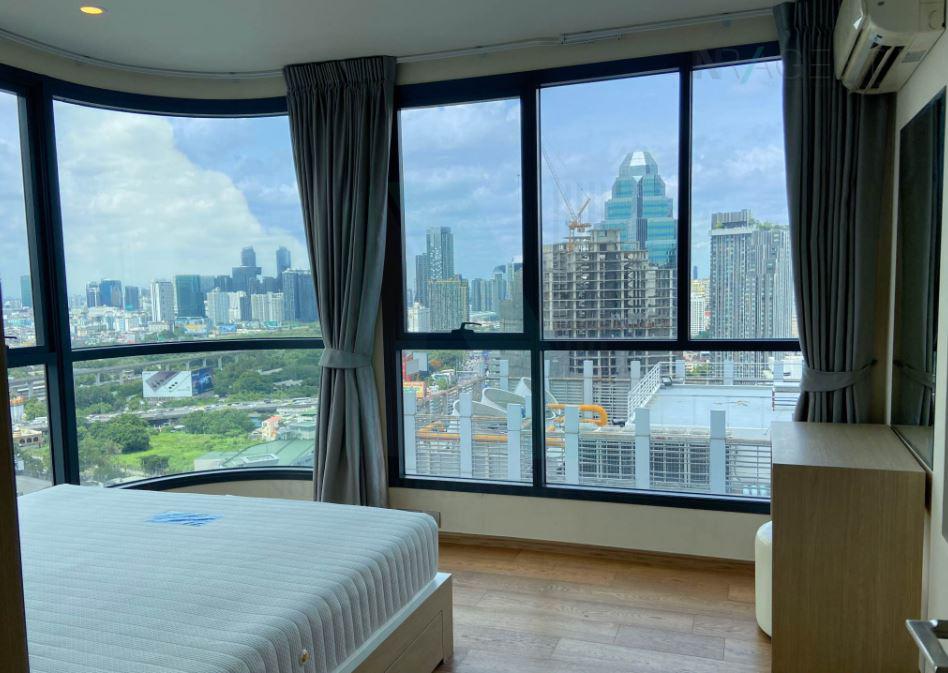 รูป ให้เช่าคอนโด คิว ชิดลม-เพชรบุรี อาคาร 1 ชั้น 31 2 ห้องนอน ขนาด 64.00 ตรม ใกล้ ท่าเรือชิดลม - รูปที่ 6/8