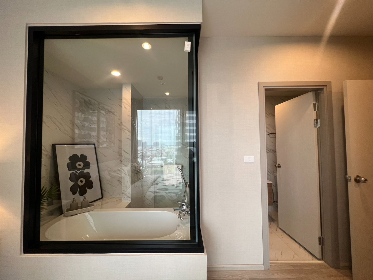 รูป Ideo mobi sukhumvit eastpoint 1 ห้องนอนหน้ากว้าง ราคาโครงการ พร้อมเข้าอยู่ แต่งครบ - รูปที่ 9/13