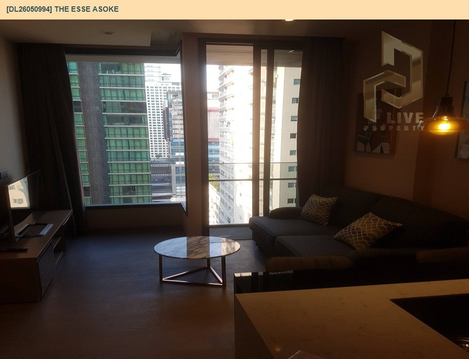 รูป DL26050994 ให้เช่าคอนโด ดิ เอส อโศก (The ESSE Asoke) ใกล้ BTS อโศก พร้อมเข้าอยู่ โทรด่วน 0653619502 LineID @952jdxxk - รูปที่ 7/14