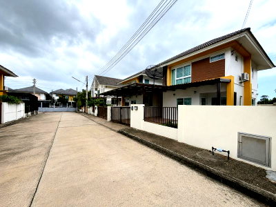 Houses for sale : Single house for sale in Magnolia Nong Kham, a quality housing project, close to community amenities.