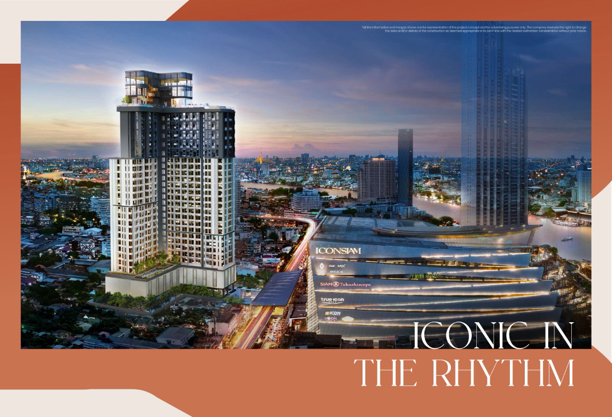 รูป ขายดาวน์บวกน้อย Rhythm Iconic เจริญนคร ชั้น 20 ห้อง 35 ตรม 1 ห้องนอน วิวสูง ราคาถูกกว่าโครงการ เจ้าของขายเองครับ - รูปที่ 9/9