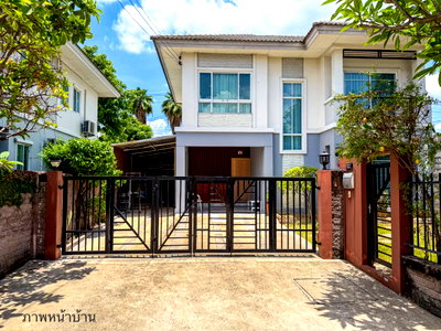 เช่าบ้านเดี่ยว เซฟวัน โก ศรีสมาน : 🏡 บ้านเดี่ยวให้เช่า 🌿 หลังมุม พื้นที่กว้าง | สรงประภา–ดอนเมือง ✈️ ใกล้สนามบินดอนเมือง