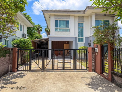 🏡 Single House for Rent 🌿 Corner Unit with Spacious Living Area | Songprapa – Don Mueang ✈️Near Don MueangAirport