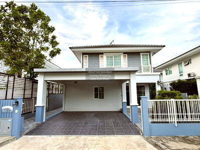 บ้านเดี่ยวให้เช่า : เช่าบ้าน  วิลลาจจิโอ ศรีนครินทร์-บางนา บางแก้ว บางพลี สมุทรปราการ CX-156901 ✅ ทักไลน์ @connexproperty ตอบทันที ทีมงานมืออาชีพ ✅