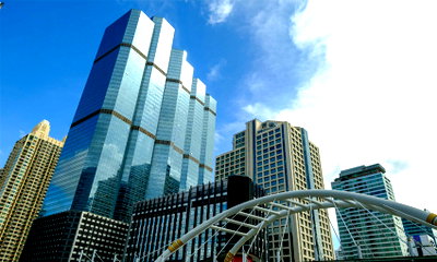 Office for rent : Office space for rent, Empire Tower Building, 17th floor, area 67 sq m., rental fee 87,100 baht/month 