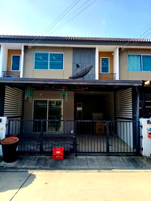 Townhouses for sale : 🔥House for Sale at Pruksa 120 Kanchana-Kantana – Fully Extended and Ready to Move In near Salaya