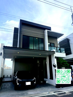 เช่าบ้านแฝด ถนนกิ่งแก้ว : ให้เช่าทาวน์โฮม บ้านใหม่ เฟอร์นิเจอร์ครบ ใกล้ Mega Bangna บ้านมือ 1 เพิ่งสร้างเสร็จ พร้อมเข้าอยู่ เหมาะอยู่อาศัยหรือทำออฟฟิศ จดทะเบียนบริษัทได้