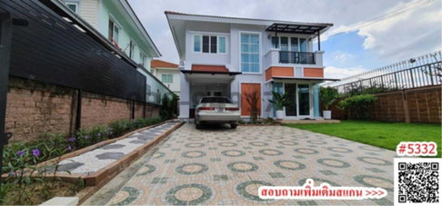 For rent: 2-story detached house, Casa Ville Ratchaphruek-Rattanathibet, ready to move in.
