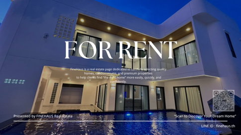 🏡 พูลวิลล่าสไตล์โมเดิร์น Arc ดีไซน์ล้ำสมัย ใกล้โรงเรียนนานาชาติลานนา / ใกล้วงแหวนรอบ 3 เดินทางสะดวก
