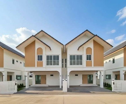 บ้านแฝดใหม่ให้เช่า หมู่บ้านเซนธารา ธาราศิริ เชียงใหม่ อ.สันทราย ใกล้ Mill Hill International School (R1192) T.0946511456