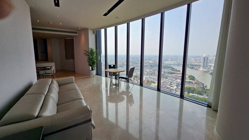 LTH15623 – Luxury Riverside Condo for Rent Khlong San | Private Lift Corner Unit | Banyan Tree Riverside Residences | 180,000 THB