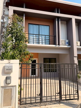 🔥 Townhome for sale, ready to move in immediately, near the MRT Purple Line, Central Westgate 🔥 Natura Trend Rattanathibet - Ratchaphruek