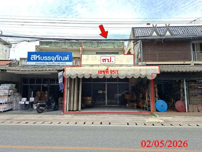 รูป อาคารพาณิชย์ 62 ตร.วา สันกำแพง เชียงใหม่ 4.5M - รูปที่ 1/37