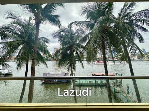 2 bed 2 bath riverfront Condo 118 sqm  at Baan Chao Praya for rent