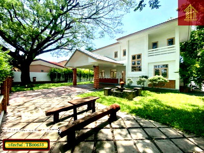 บ้านเดี่ยว ถนนรังสิต-นครนายก : บ้านเดี่ยวสไตล์รีสอร์ท หมู่บ้าน ฟอเรสท์โฮม รังสิต คลอง 7 ลำผักกูด ธัญบุรี 