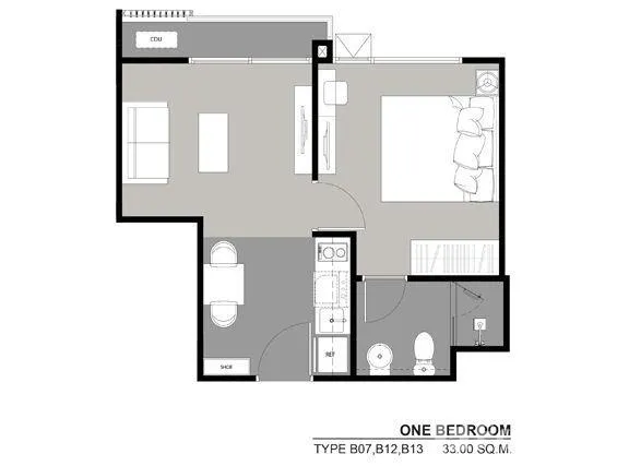 รูป ขาย คอนโด 1 ห้องนอน ในโครงการ ริทึ่ม สุขุมวิท 36-38 1710050 - รูปที่ 9/9
