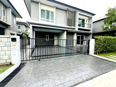 บ้านเดี่ยวให้เช่า : 📌 ให้เช่าบ้านเดี่ยว 2 ชั้น เซนโทร บางนา-วงแหวน 3 ห้องนอน 4 ห้องน้ำ