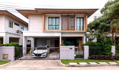 ขายบ้านเดี่ยว : ขายบ้านเดี่ยว โครงการ บุราสิริ วัชรพล 2 ชั้น 4 ห้องนอน 4 ห้องน้ำ
