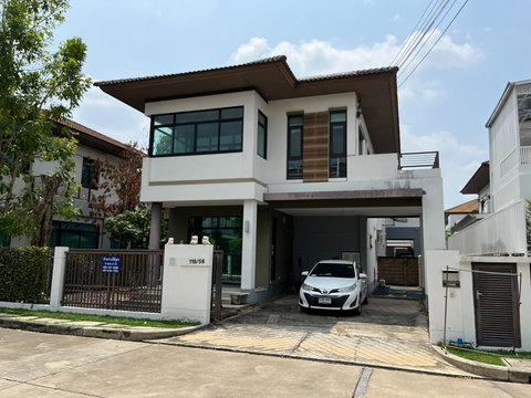 ว่างแล้ว!! ให้เช่า บ้านเดี่ยว 2 ชั้น มบ. สราญสิริ พหลโยธิน-สายไหม (3 ห้องนอน, 2 ห้องน้ำ, พร้อมที่จอดรถ 2 คัน)