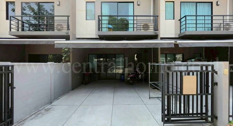 รูป ทาวน์โฮม 3 ชั้น บ้านกลางเมือง ราชพฤกษ์-สาทร บ้านใหม่ สภาพดี แปลงหน้าสวน - รูปที่ 2/34