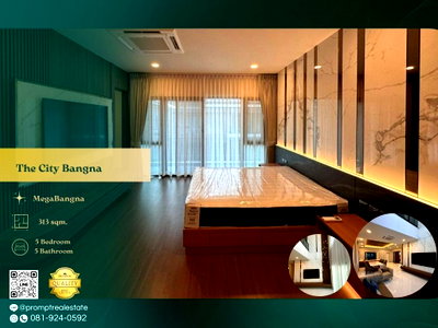 บ้านเดี่ยวให้เช่า : ST13977 - The City Bangna (New Project)  : MegaBangna