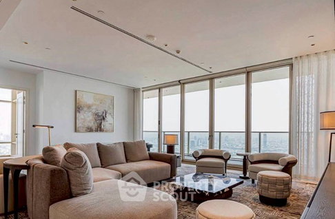 คอนโด 4 ห้องนอนให้เช่า Four Seasons Private Residences Bangkok ใกล้ BTS สะพานตากสิน (ID 2839655)