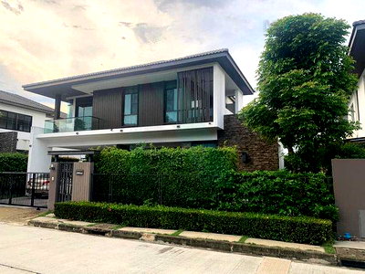 ขายบ้านเดี่ยว : ขายบ้านเดี่ยว โครงการ มัณฑนา เลค วัชรพล 2 ชั้น 4 ห้องนอน 3 ห้องน้ำ