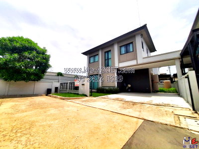 บ้านเดี่ยวให้เช่า : [ด่วน] บ้านเดี่ยวหลังริม แต่งครบพร้อมอยู่ ใกล้แฟชั่นไอส์แลนด์ ทางด่วนฉลองรัช | Grande Pleno รามอินทรา–วงแหวน