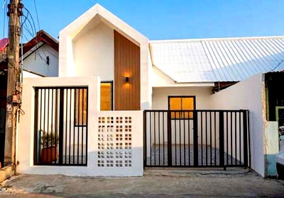 Townhouses for sale Chiang Mai : Minimal Townhouse house for Sale !! Near Payap University . Makro Nongprateep.
