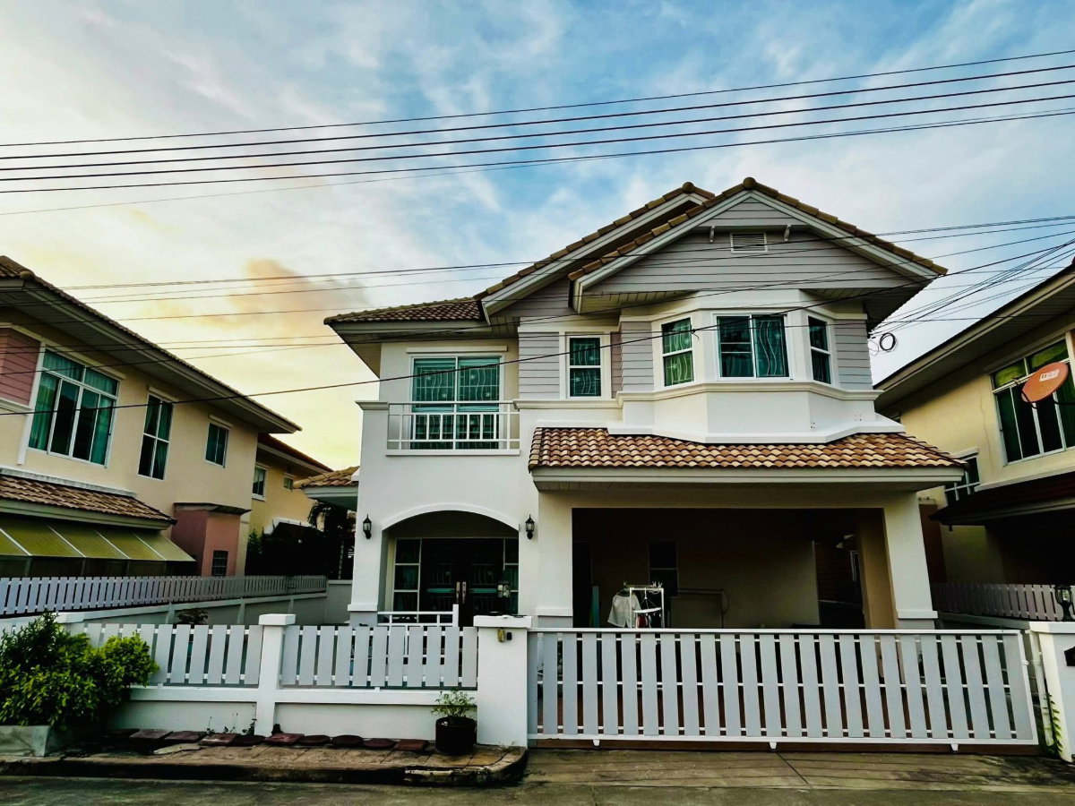 รูป ให้เช่าบ้านเดี่ยวหลังใหญ่ ม.มณีรินทร์บางแสน ชลบุรี - รูปที่ 1/6