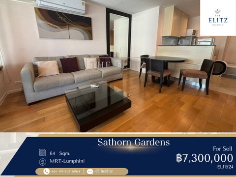 ✨For Sell | Sathorn Garden การพักผ่อนอย่างมีระดับและความสะดวกสบายระดับพรีเมียม