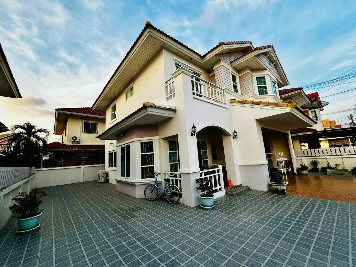 รูป ให้เช่าบ้านเดี่ยวหลังใหญ่ ม.มณีรินทร์บางแสน ชลบุรี - รูปที่ 2/6