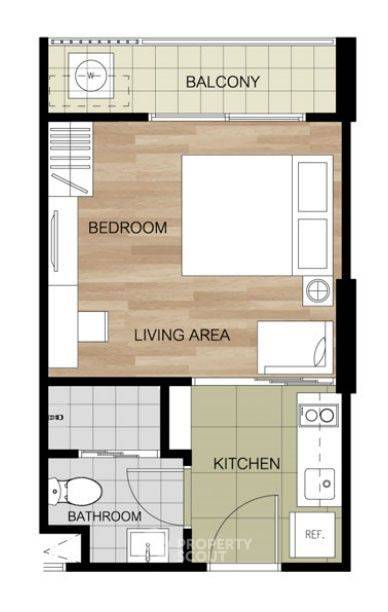 รูป คอนโด 1 ห้องนอน ขาย La Casita Hua Hin ชั้น 6 วิวเมือง (ID 1232634) - รูปที่ 7/7