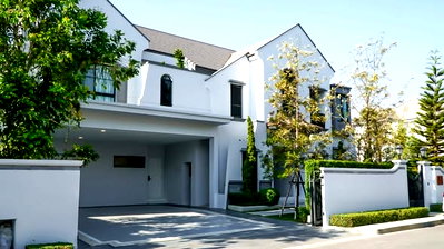 บ้านเดี่ยว สนามบินสุวรรณภูมิ : 🔥 ขาย บ้านเดี่ยวระดับ Super Luxury✅ นันทวัน พระราม 9 - กรุงเทพกรีฑา (Nantawan Rama 9 - Krungthep Kreetha) ใกล้รถไฟฟ้าสายสีเหลือง สถานีศรีกรีฑา