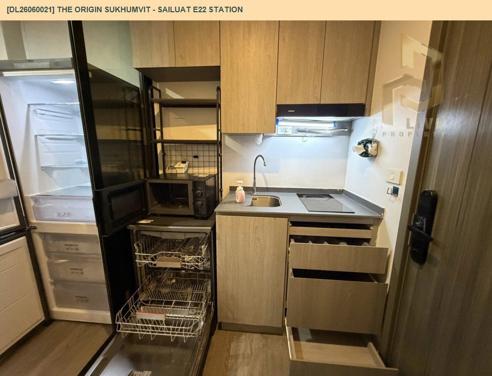 picture DL26060021 Condo for rent, THE ORIGIN SUKHUMVIT - SAILUAT E22 STATION near BTS Sai Luat, ready to move in, call urgently 0638692663 LineID @952jdxxk - 7/17