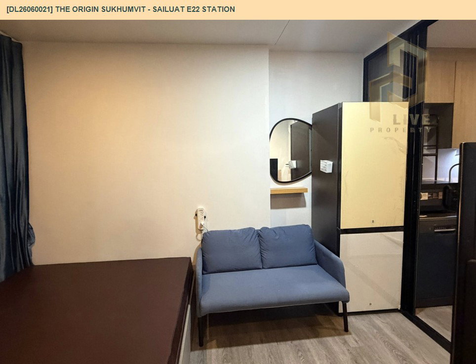 picture DL26060021 Condo for rent, THE ORIGIN SUKHUMVIT - SAILUAT E22 STATION near BTS Sai Luat, ready to move in, call urgently 0638692663 LineID @952jdxxk - 2/17