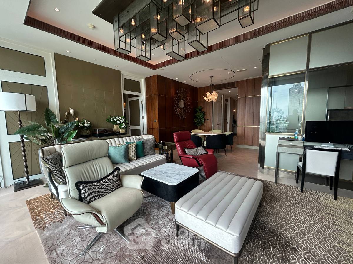 รูป คอนโด 2 ห้องนอน ขนาด 145 ตร.ม. The Residences At Mandarin Oriental ใกล้ BTS สะพานตากสิน (ID 2324639) - รูปที่ 1/19