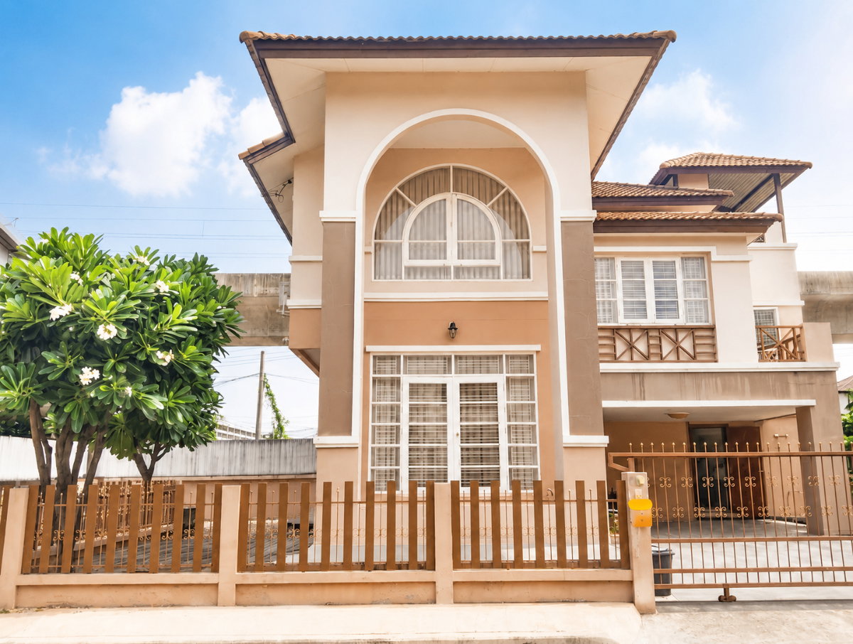 รูป 🏡บ้านเดี่ยวหลังมุม ลลิลกรีนวิลล์ อ่อนนุช-พระราม 9 ใกล้ ARL ทับช้าง พร้อมอยู่ 10.8 MB🌿 - รูปที่ 2/16
