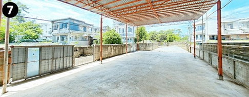 ตรงข้าม Thanya Park500ม. ศรีนครินทร์20-26 MRTศรีนุช 800ม. MRTกลันตัน 900ม. โกดังให้เช่า ขนาด 150 ตร.ว.598 ตร.ม.