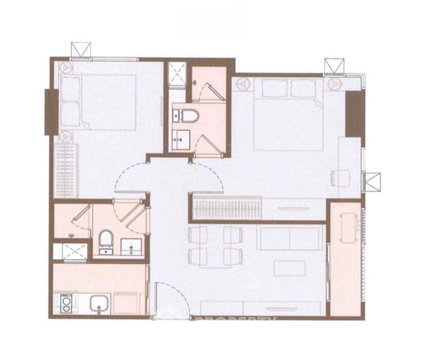 คอนโด 2 ห้องนอน ขาย Life Sathorn Narathiwas 22 ใกล้ ช่องนนทรี (ID 2722722)